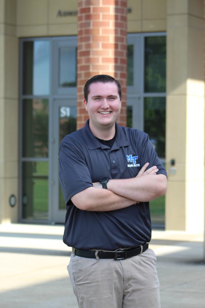 Headshot of Blue Elite, Jameson Spray