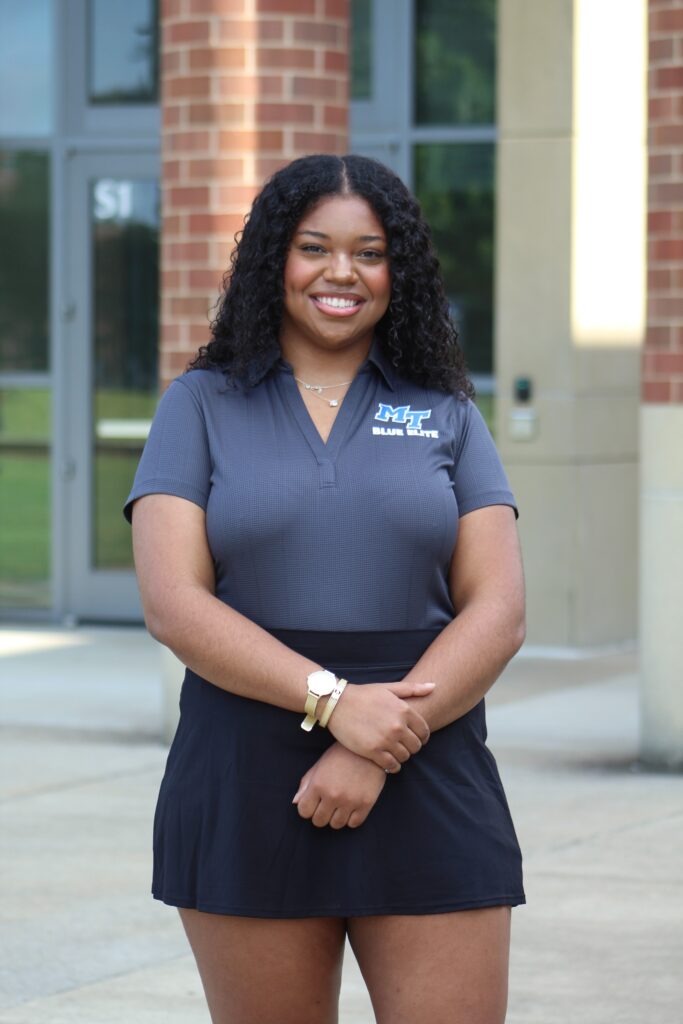 Headshot of Blue Elite, Nia Moore