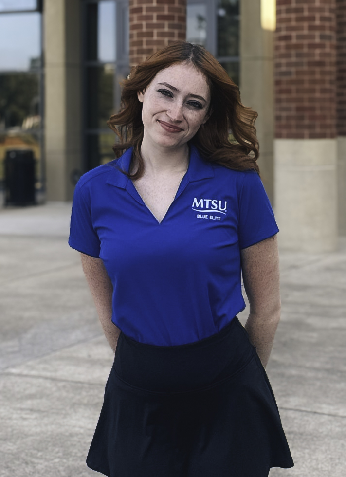 Headshot of Blue Elite, Brooke Hale