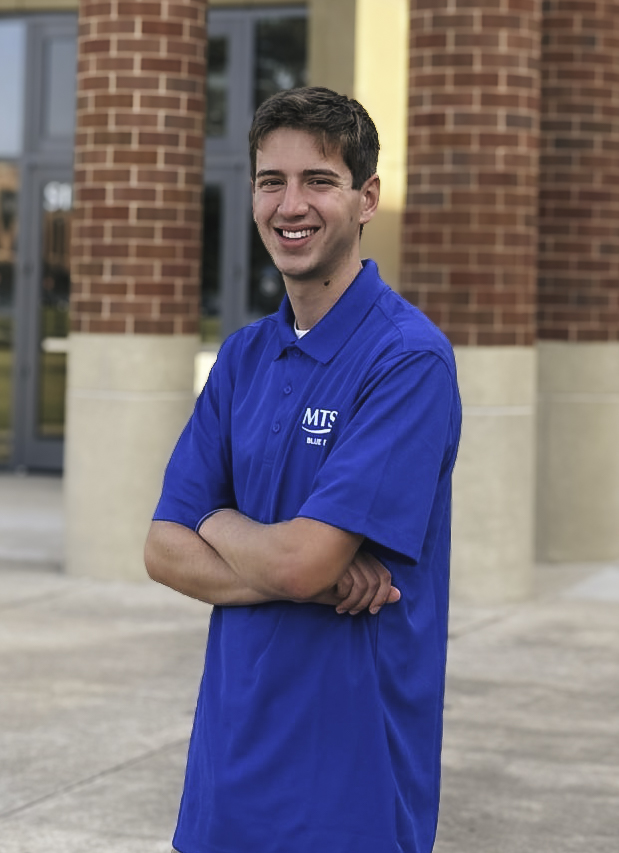 Headshot of Blue Elite, Ethan Dake