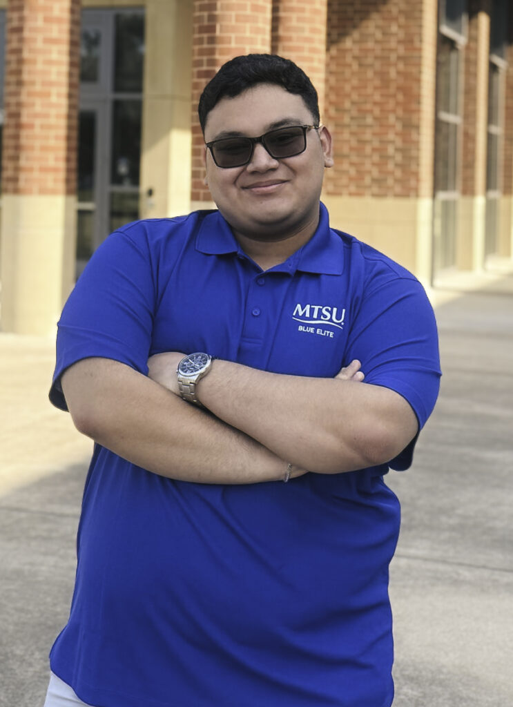 Headshot of Blue Elite, Gael Avila Rojas