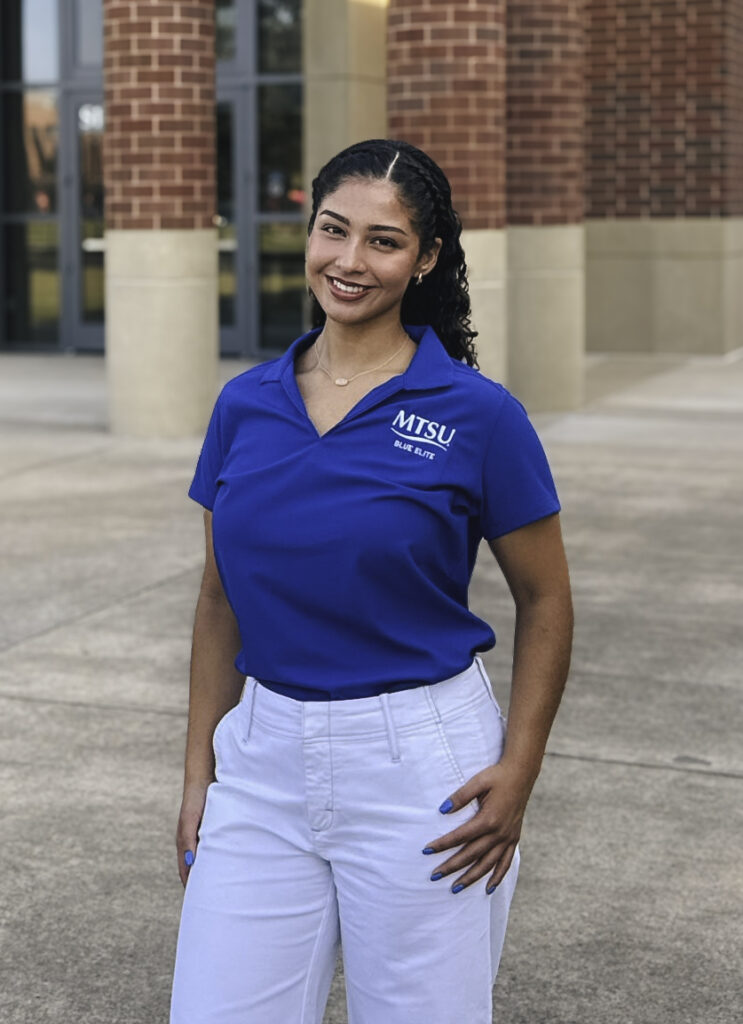 Headshot of Blue Elite, Linsey Mata