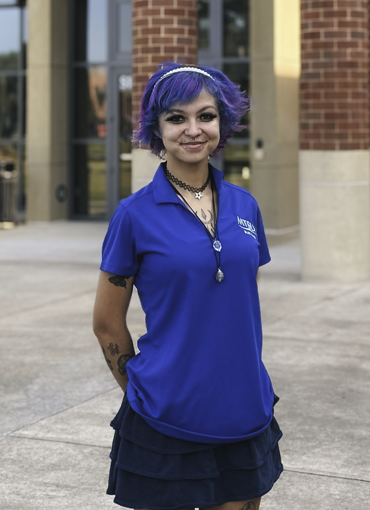 Headshot of Blue Elite, May Gaines