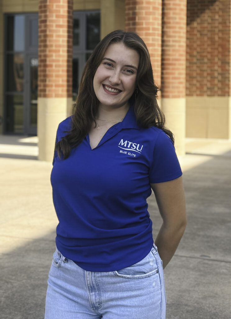 Headshot of Blue Elite, Rachel Oppmann