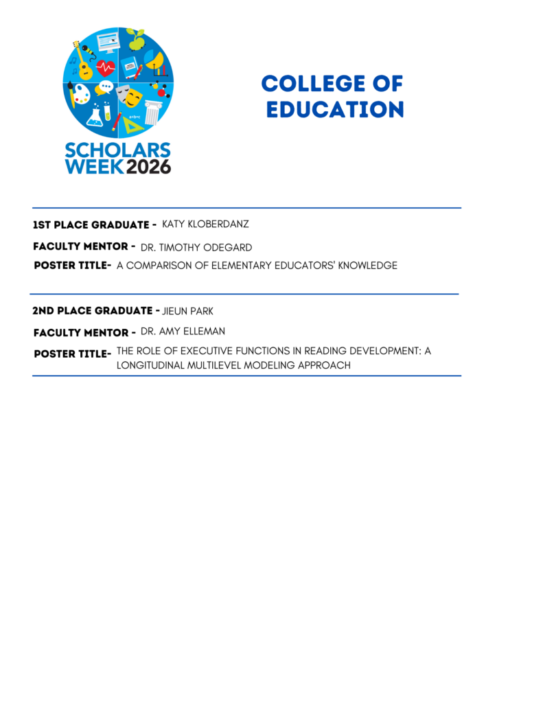 Scholars Week 