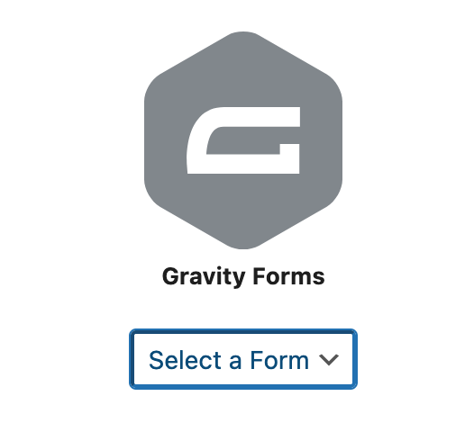 screenshot of form select in block