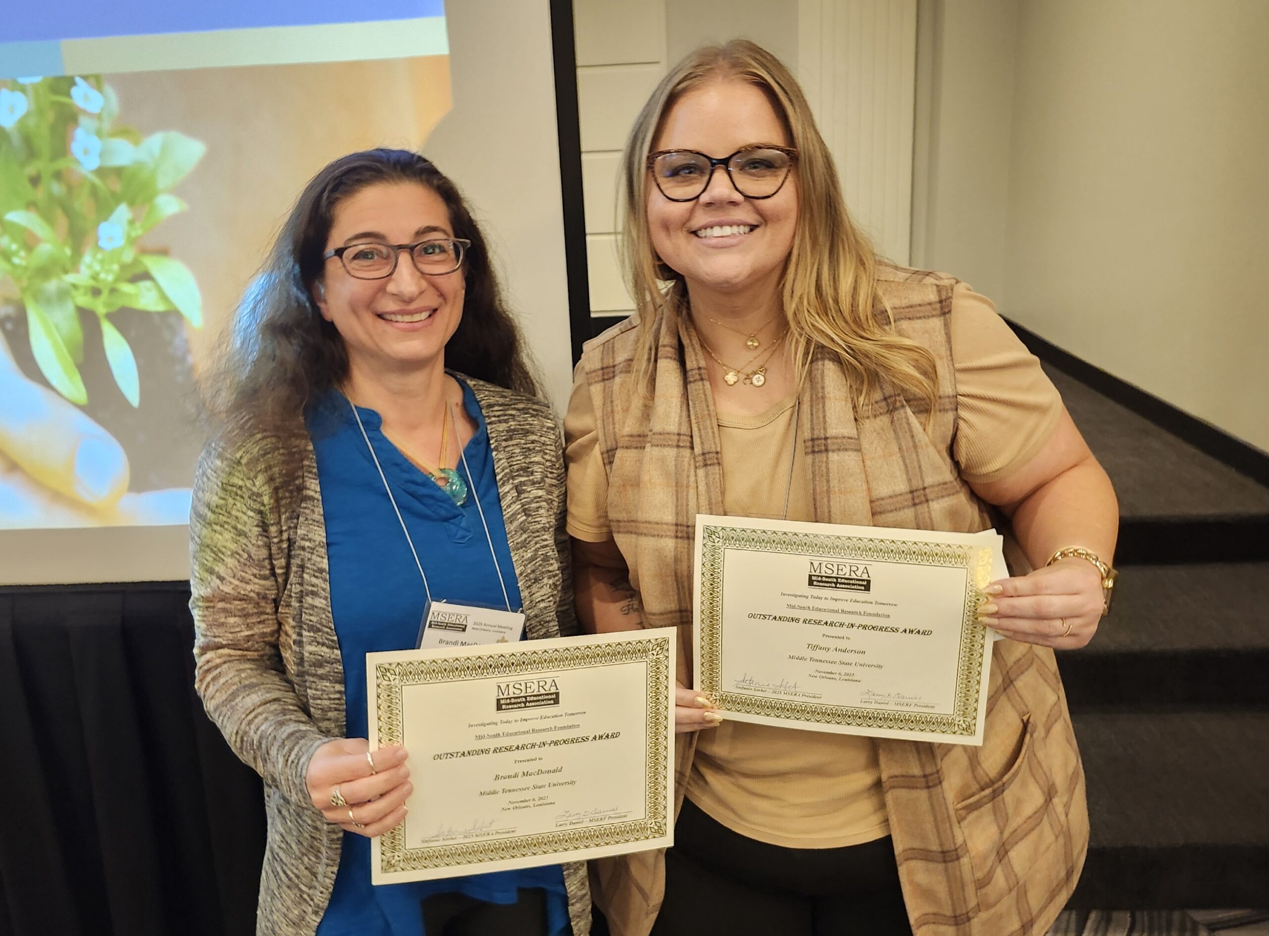 Research in Progress Award Winners