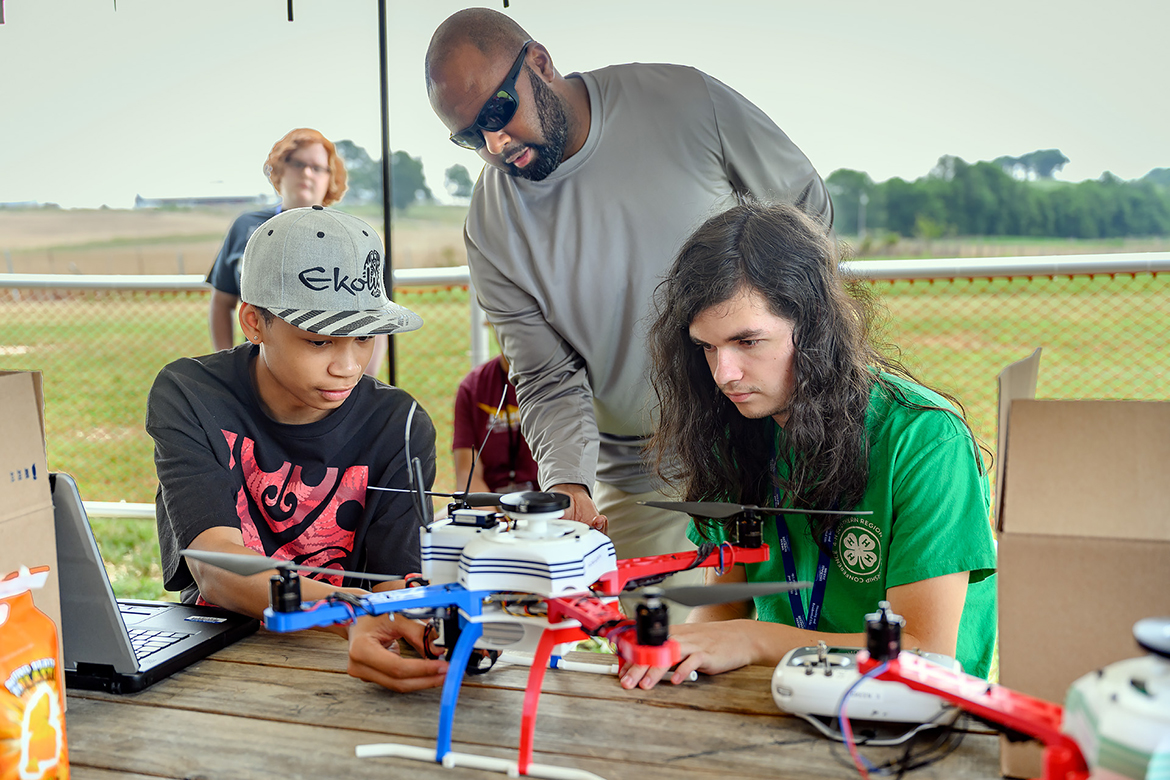 Area high schoolers dabble with drones, data science at MTSU Digital Agriculture camp
