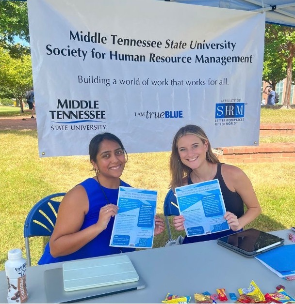 MTSU students receive national recognition from SHRM 