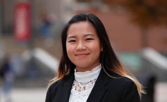 MTSU graduate student and award winner Phattra Marbang begins her Phd studies