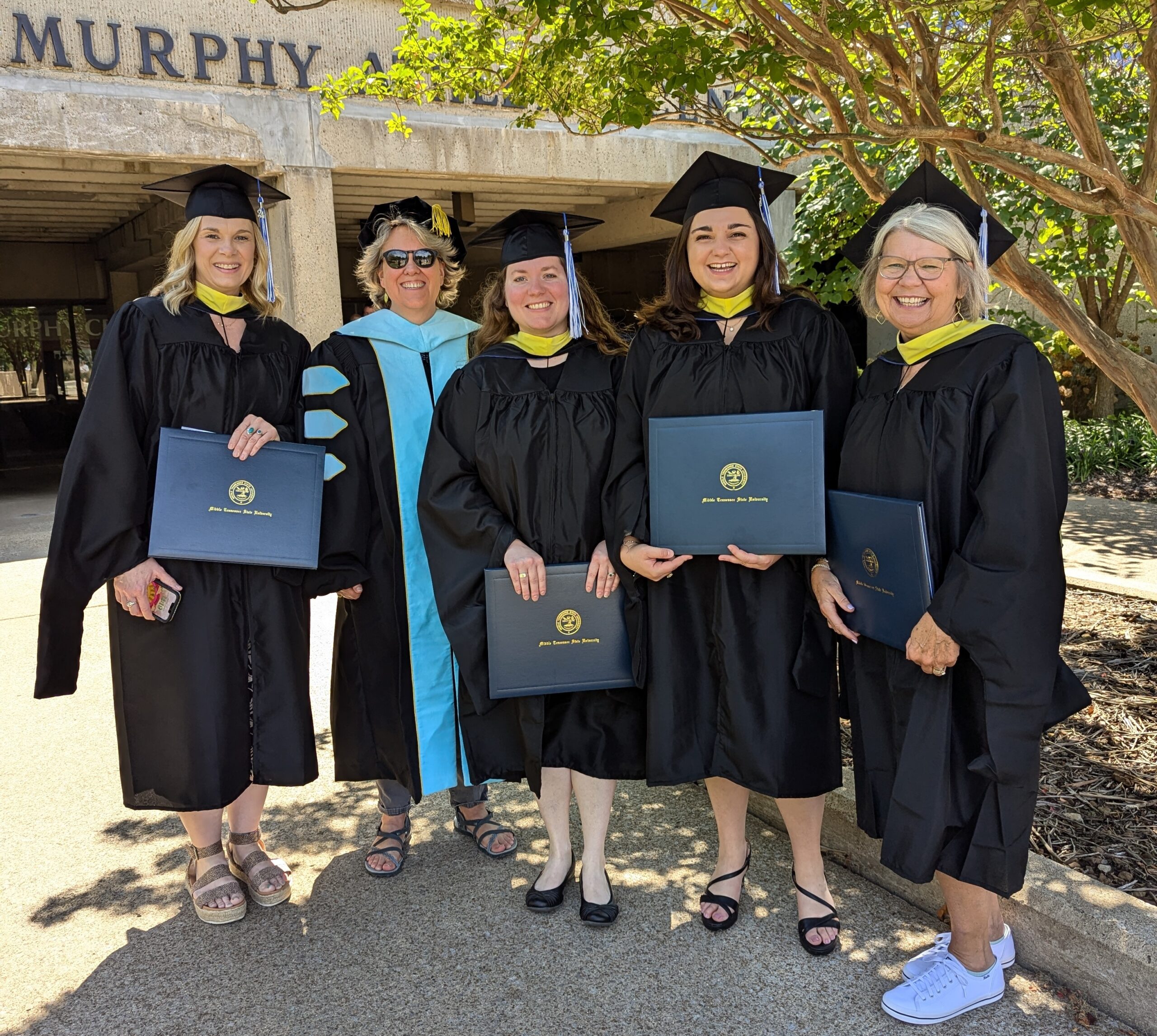 master of library science graduates